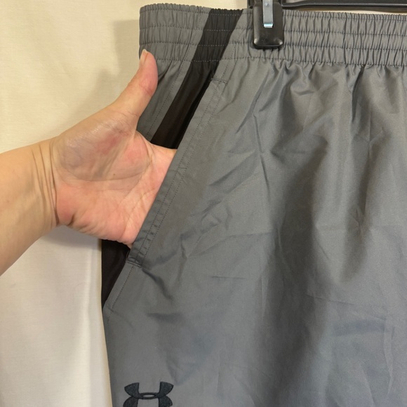 Under Armour Pants Mens Size XXL Gray Windbreaker Performance Athletic Golf NWT - Picture 6 of 11